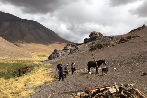 Paisaje cordillerano del norte de Chile, asociado a la columna sobre intervención en territorios y comunidades.